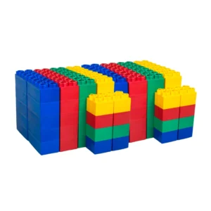 BiggoBlocks Jumbo Blocks, 96 PC Set, for Kids Ages 4-8